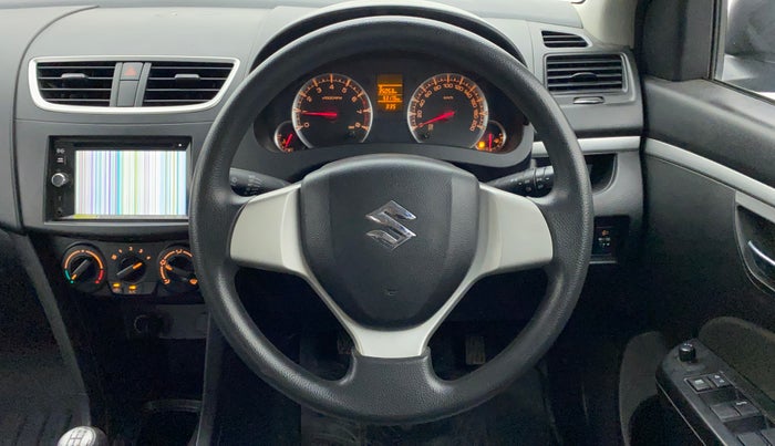 2014 Maruti Swift VXI, Petrol, Manual, 53,175 km, Steering Wheel Close Up