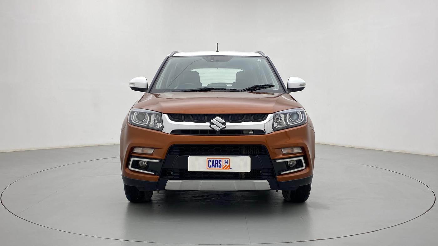 2018 Maruti Vitara Brezza ZDI+ DUAL TONE AMT, Diesel, Automatic, 33,570 km, Front
