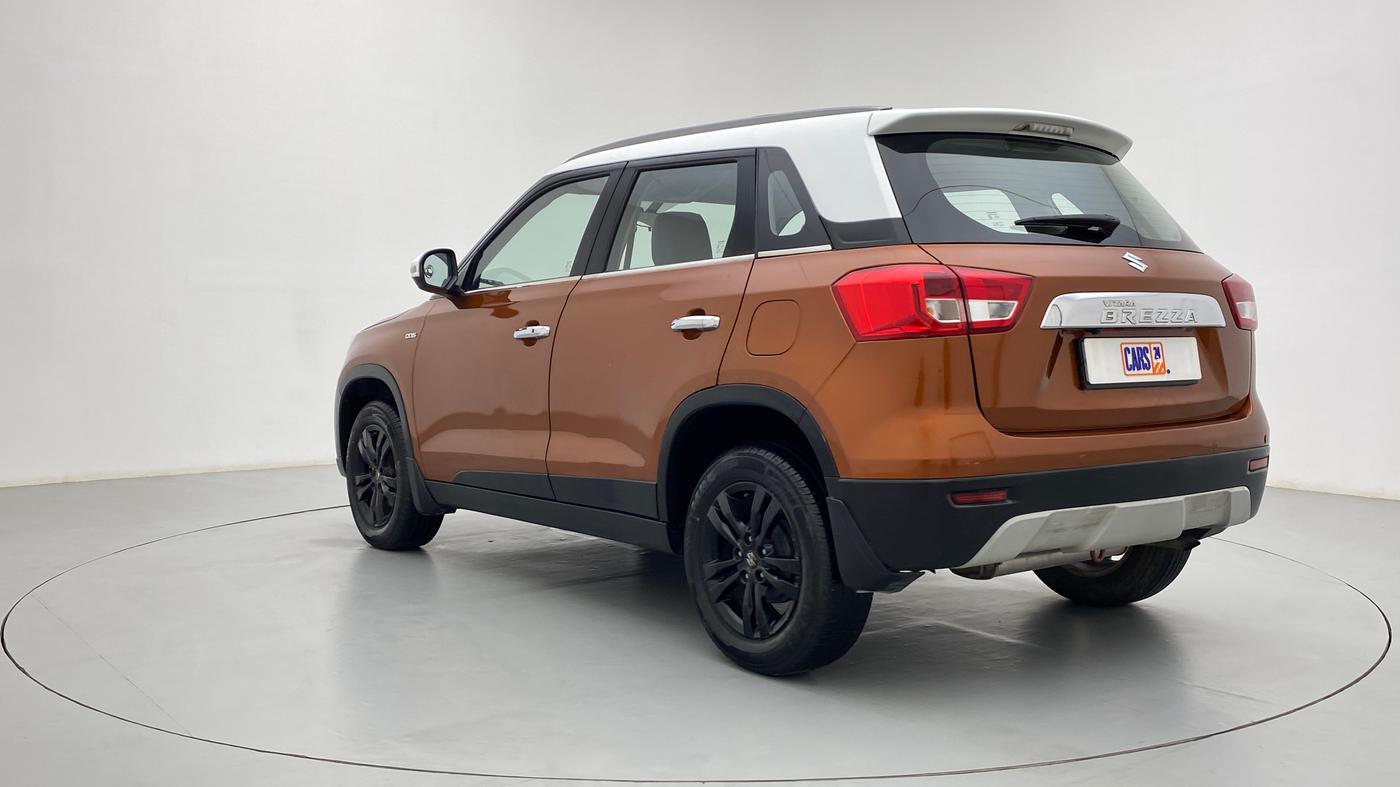 2018 Maruti Vitara Brezza ZDI+ DUAL TONE AMT, Diesel, Automatic, 33,570 km, Left Back Diagonal