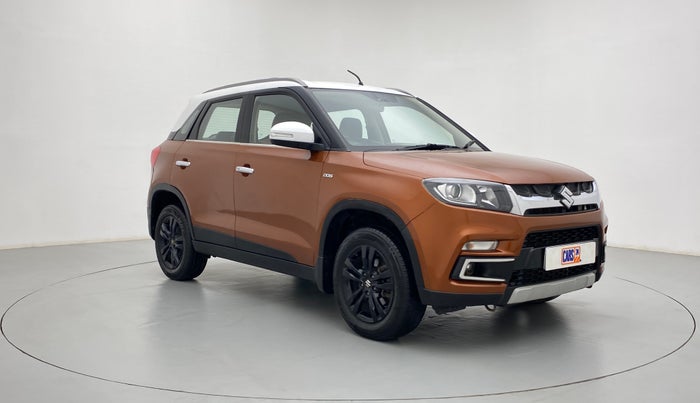 2018 Maruti Vitara Brezza ZDI+ DUAL TONE AMT, Diesel, Automatic, 33,570 km, Right Front Diagonal