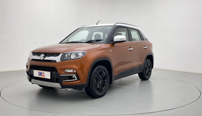 2018 Maruti Vitara Brezza ZDI+ DUAL TONE AMT, Diesel, Automatic, 33,570 km, Left Front Diagonal