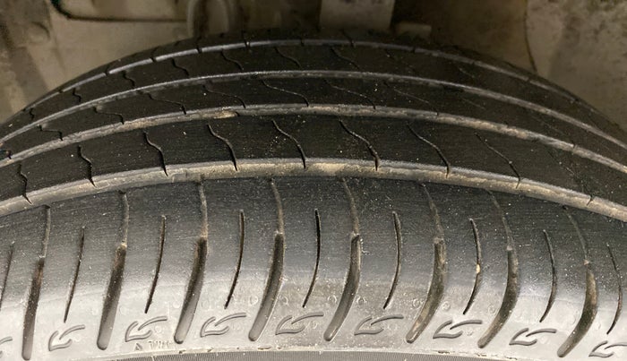 2021 Maruti Vitara Brezza VXI, Petrol, Manual, 28,660 km, Left Front Tyre Tread