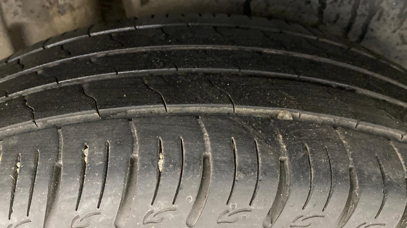 2021 Maruti Vitara Brezza VXI, Petrol, Manual, 28,660 km, Right Rear Tyre Tread