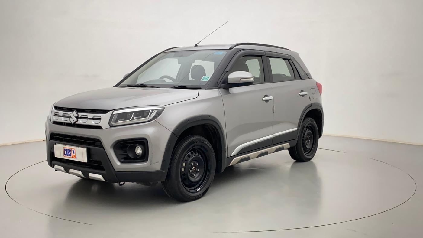 2021 Maruti Vitara Brezza VXI, Petrol, Manual, 28,660 km, Left Front Diagonal
