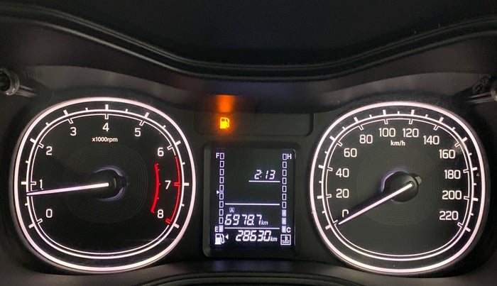 2021 Maruti Vitara Brezza VXI, Petrol, Manual, 28,660 km, Odometer Image