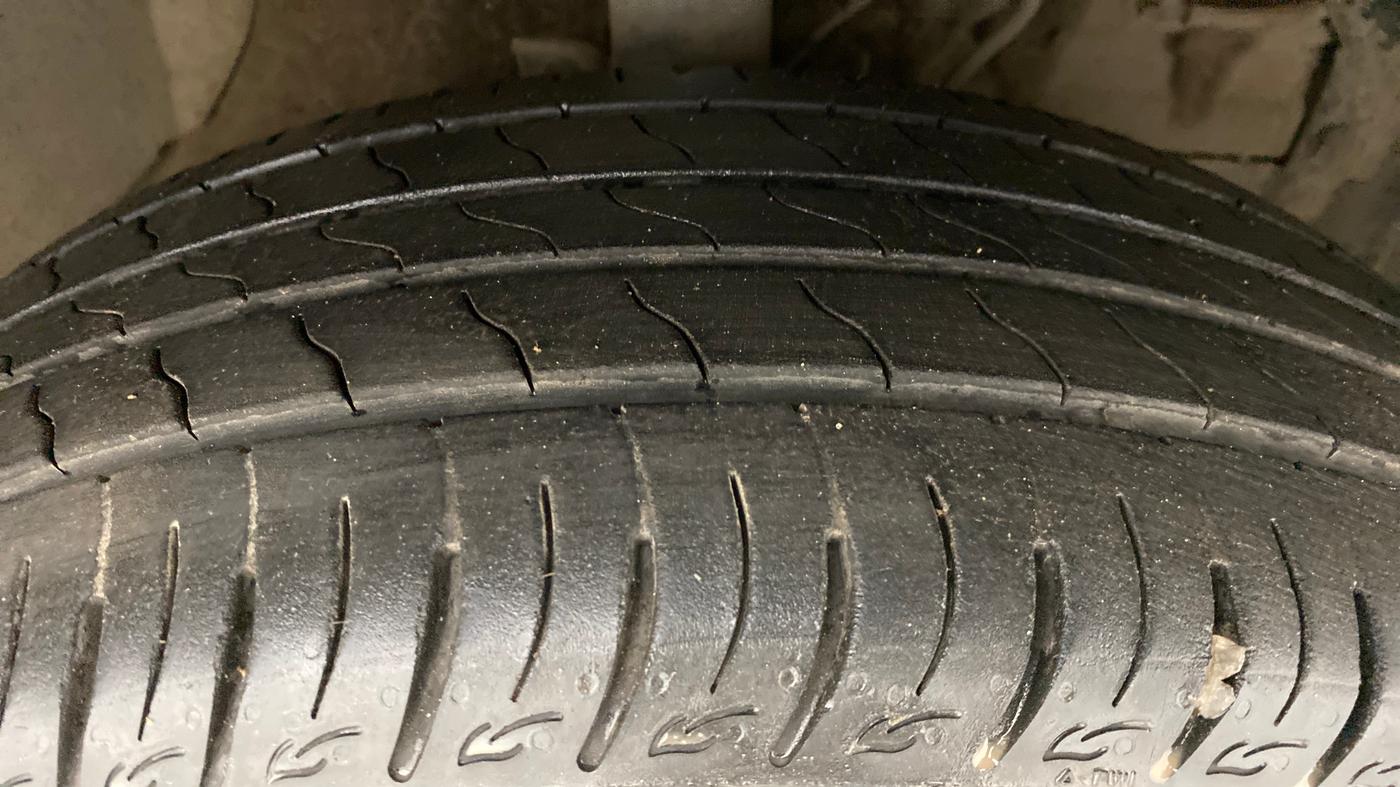 2021 Maruti Vitara Brezza VXI, Petrol, Manual, 28,660 km, Right Front Tyre Tread
