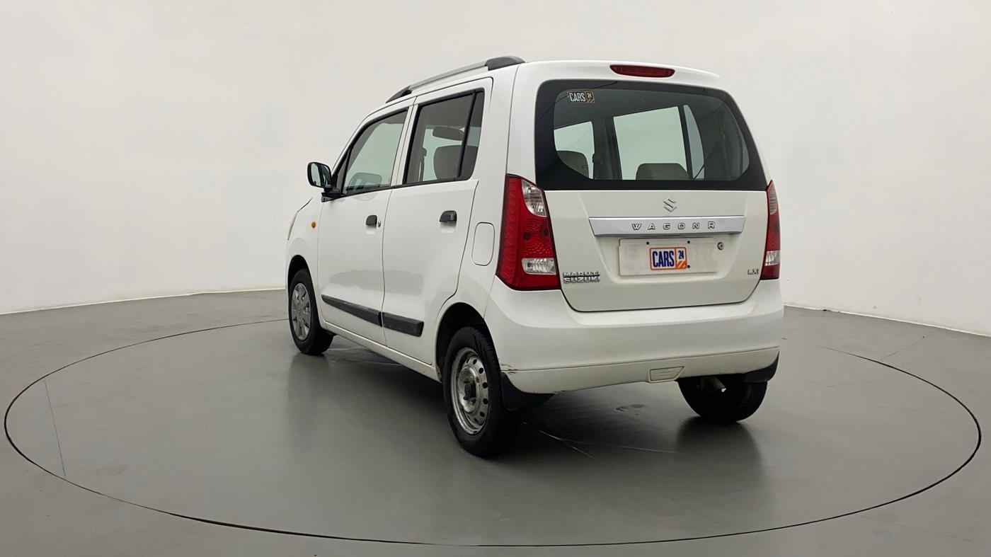 2012 Maruti Wagon R 1.0 LXI, Petrol, Manual, 99,964 km, Left Back Diagonal
