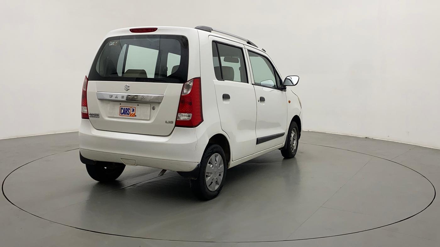 2012 Maruti Wagon R 1.0 LXI, Petrol, Manual, 99,964 km, Right Back Diagonal