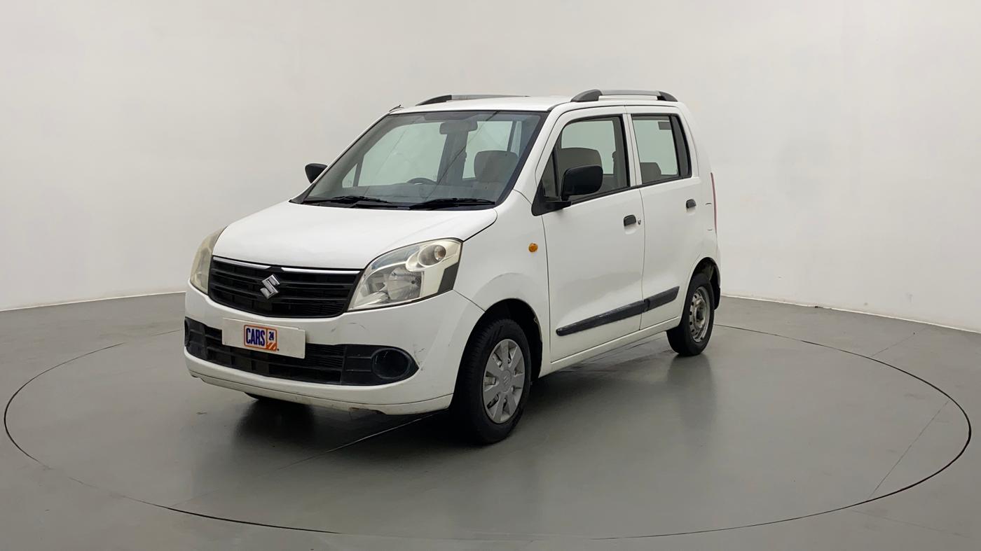 2012 Maruti Wagon R 1.0 LXI, Petrol, Manual, 99,964 km, Left Front Diagonal