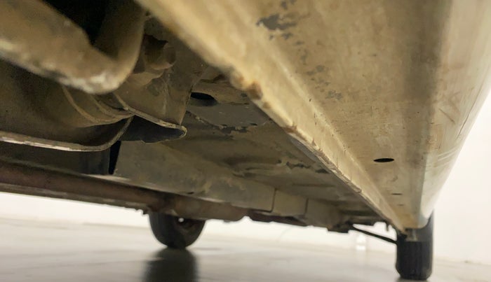 2012 Maruti Wagon R 1.0 LXI, Petrol, Manual, 99,964 km, Right Side Underbody