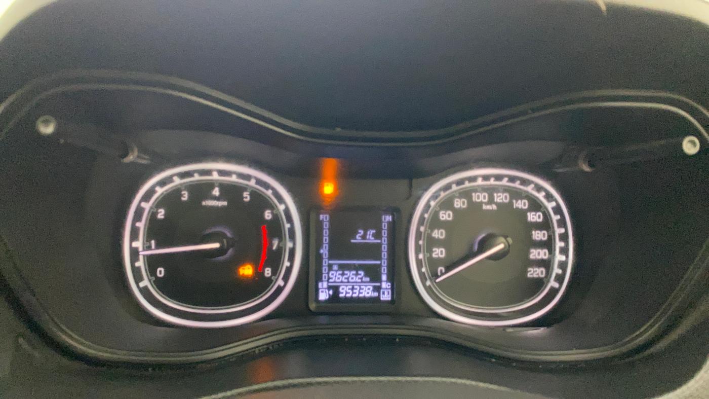 2020 Toyota URBAN CRUISER HIGH GRADE MT, Petrol, Manual, 95,376 km, Odometer Image