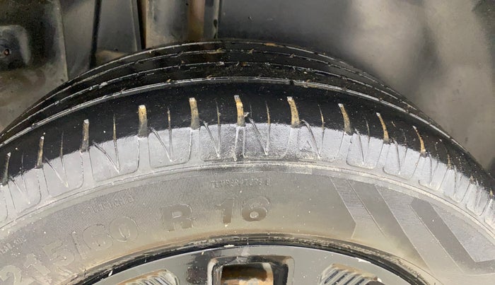 2020 Toyota URBAN CRUISER HIGH GRADE MT, Petrol, Manual, 95,338 km, Right Rear Tyre Tread