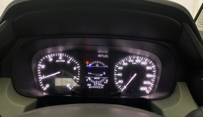 2021 Tata PUNCH ADVENTURE MT, Petrol, Manual, 57,143 km, Odometer Image