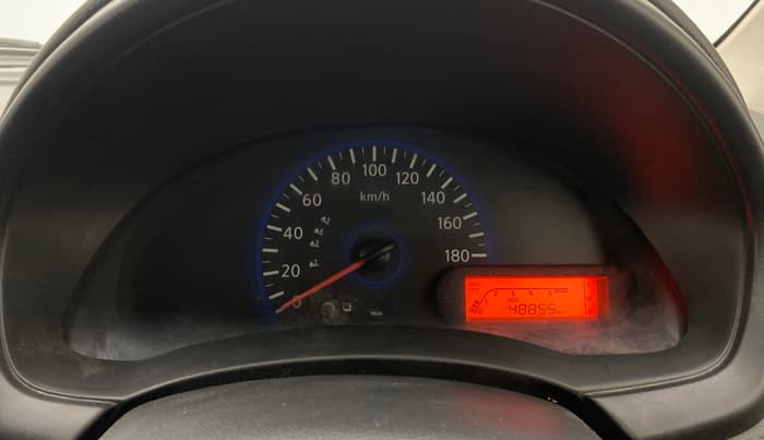 2017 Datsun Go T, Petrol, Manual, 48,825 km, Odometer Image