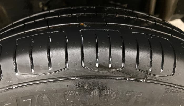 2017 Datsun Go T, Petrol, Manual, 48,825 km, Left Rear Tyre Tread