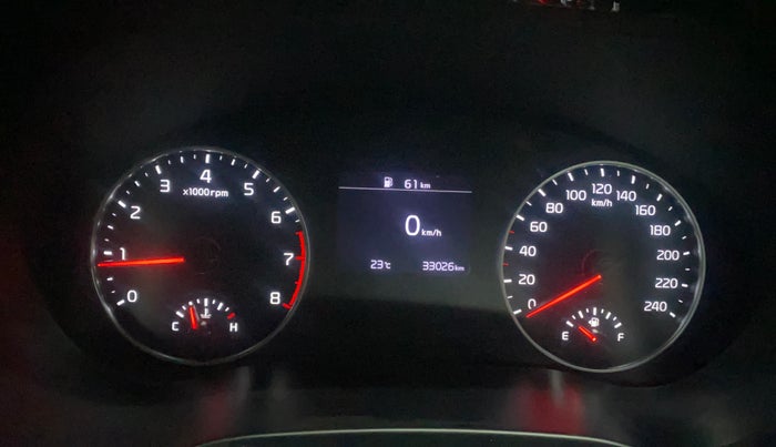 2020 KIA SELTOS HTX 1.5 PETROL, Petrol, Manual, 33,015 km, Odometer Image