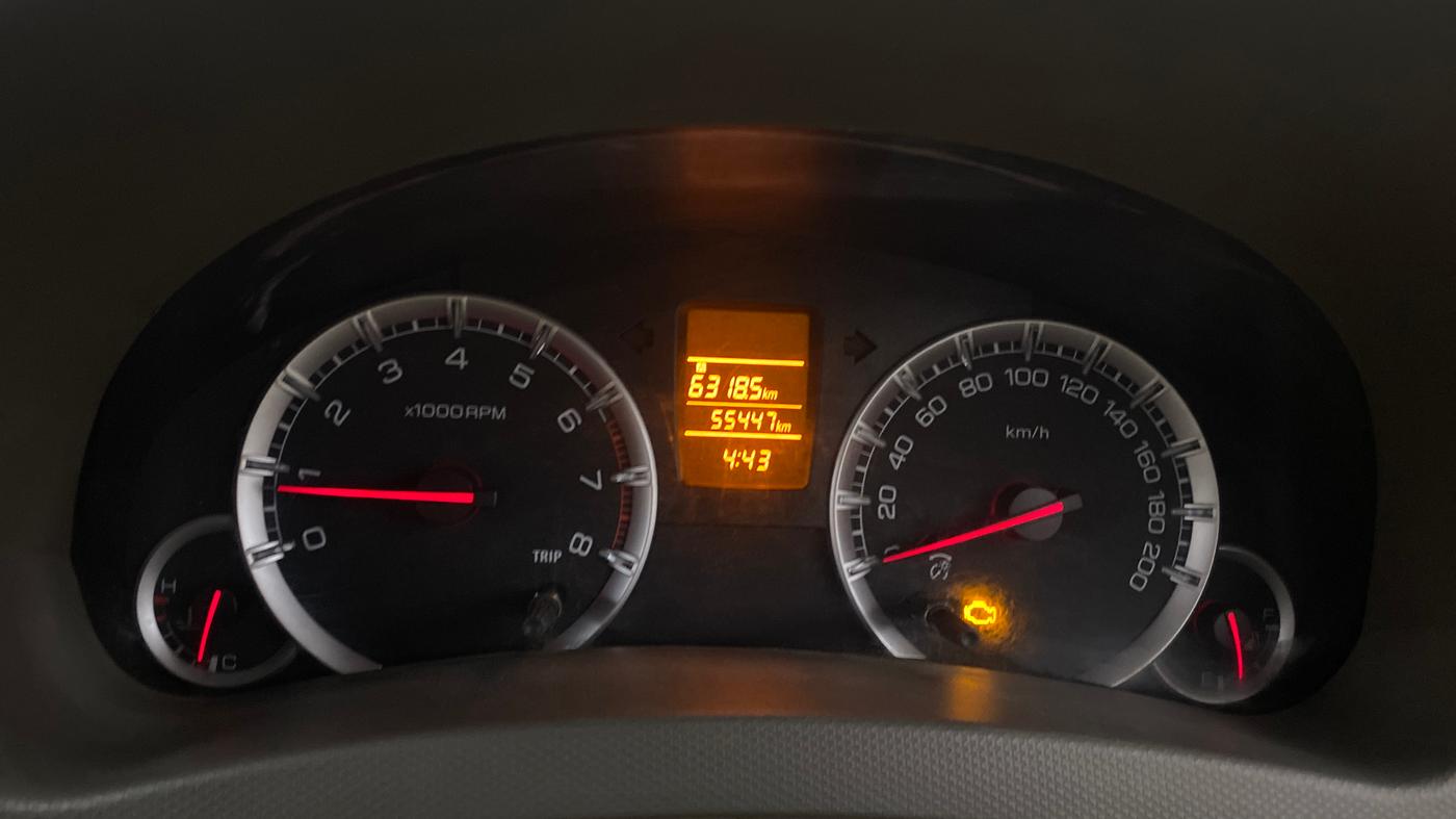 2013 Maruti Ertiga VXI, CNG, Manual, 55,447 km, Odometer Image