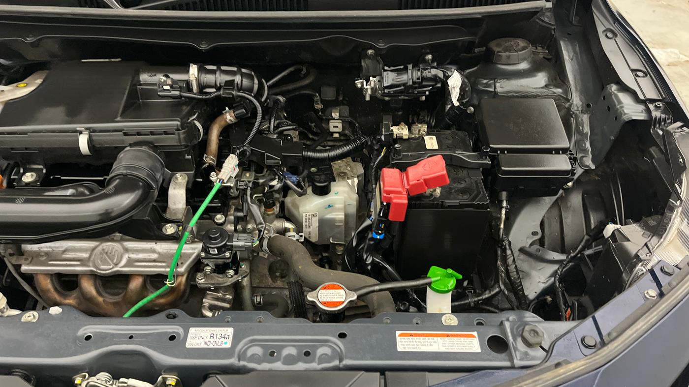 2025 Maruti Baleno ALPHA 1.2 AGS, Petrol, Automatic, 3,803 km, Engine View - Left
