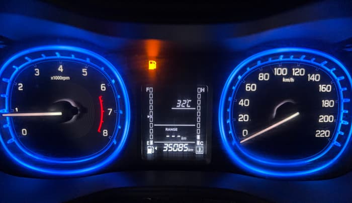 2022 Maruti Vitara Brezza ZXI, Petrol, Manual, 35,076 km, Odometer Image