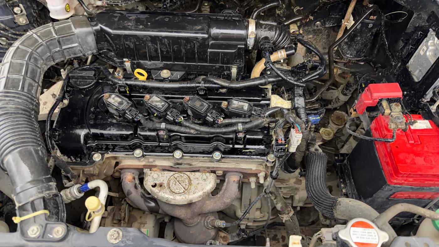 2022 Maruti Vitara Brezza ZXI, Petrol, Manual, 35,076 km, Engine View