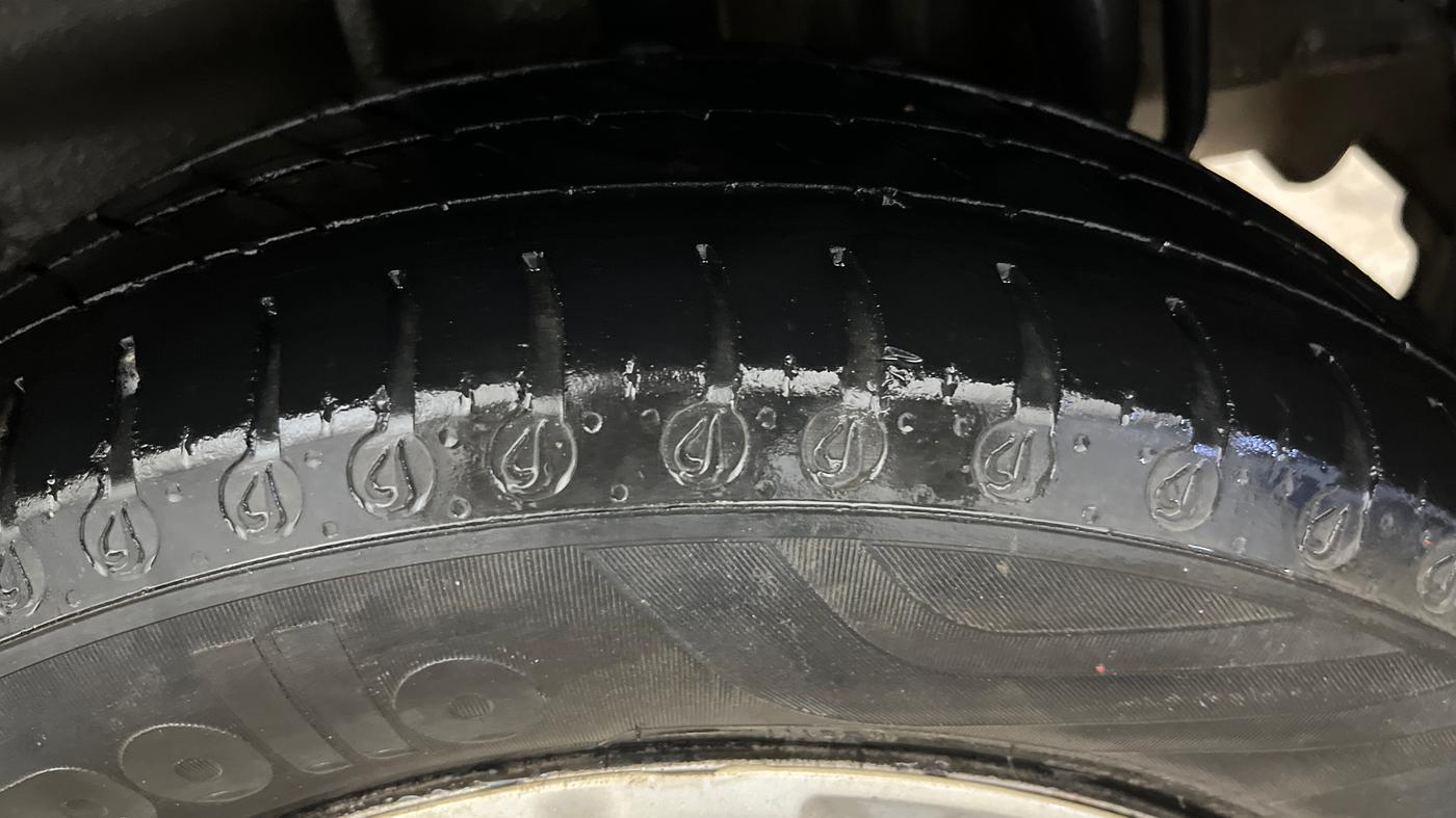 2021 Tata Tiago XE PETROL, Petrol, Manual, 66,760 km, Left Rear Tyre Tread