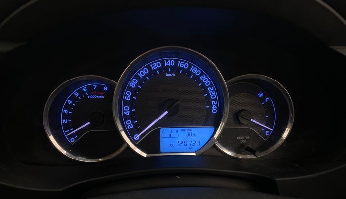 2015 Toyota Corolla Altis JS PETROL, Petrol, Manual, 1,20,681 km, Odometer Image