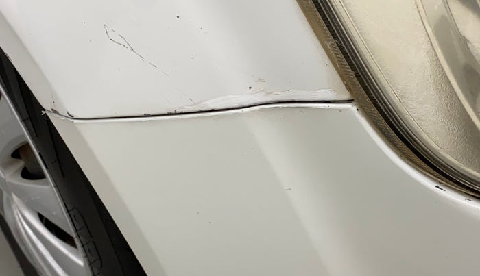 2015 Maruti Ritz VXI, Petrol, Manual, 95,434 km, Front bumper - Minor scratches