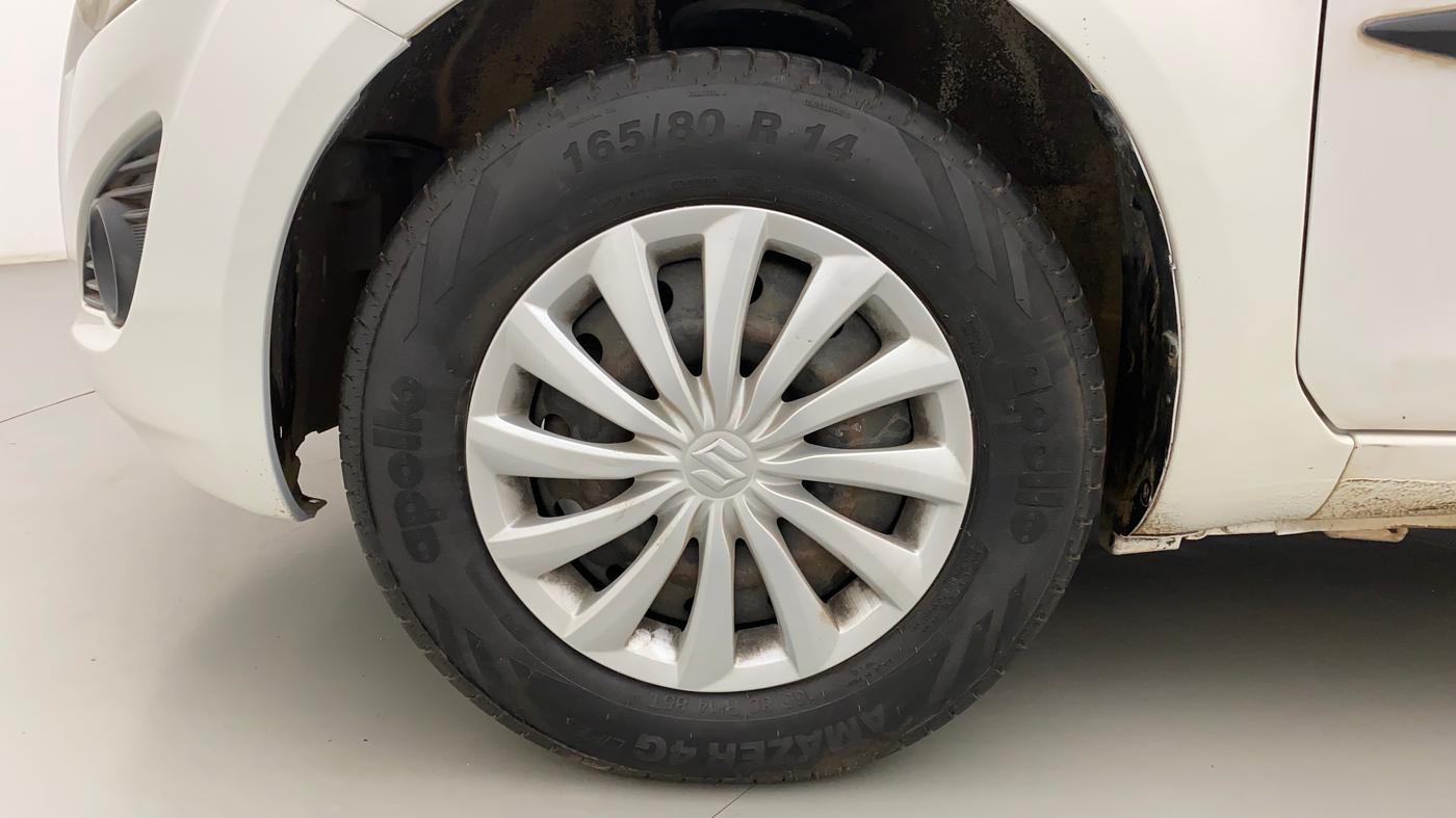 2015 Maruti Ritz VXI, Petrol, Manual, 95,434 km, Left Front Wheel