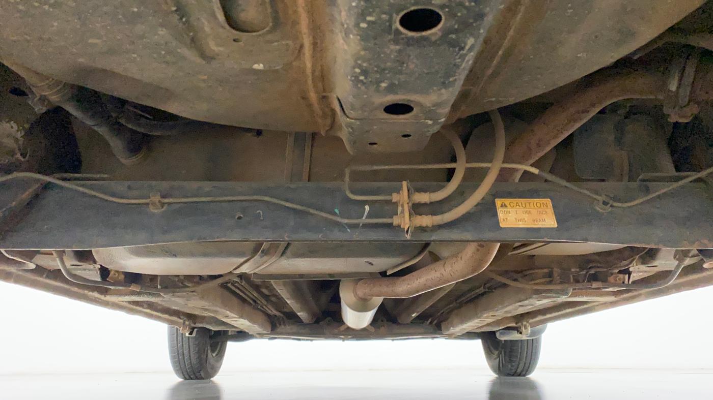 2015 Maruti Ritz VXI, Petrol, Manual, 95,434 km, Rear Underbody