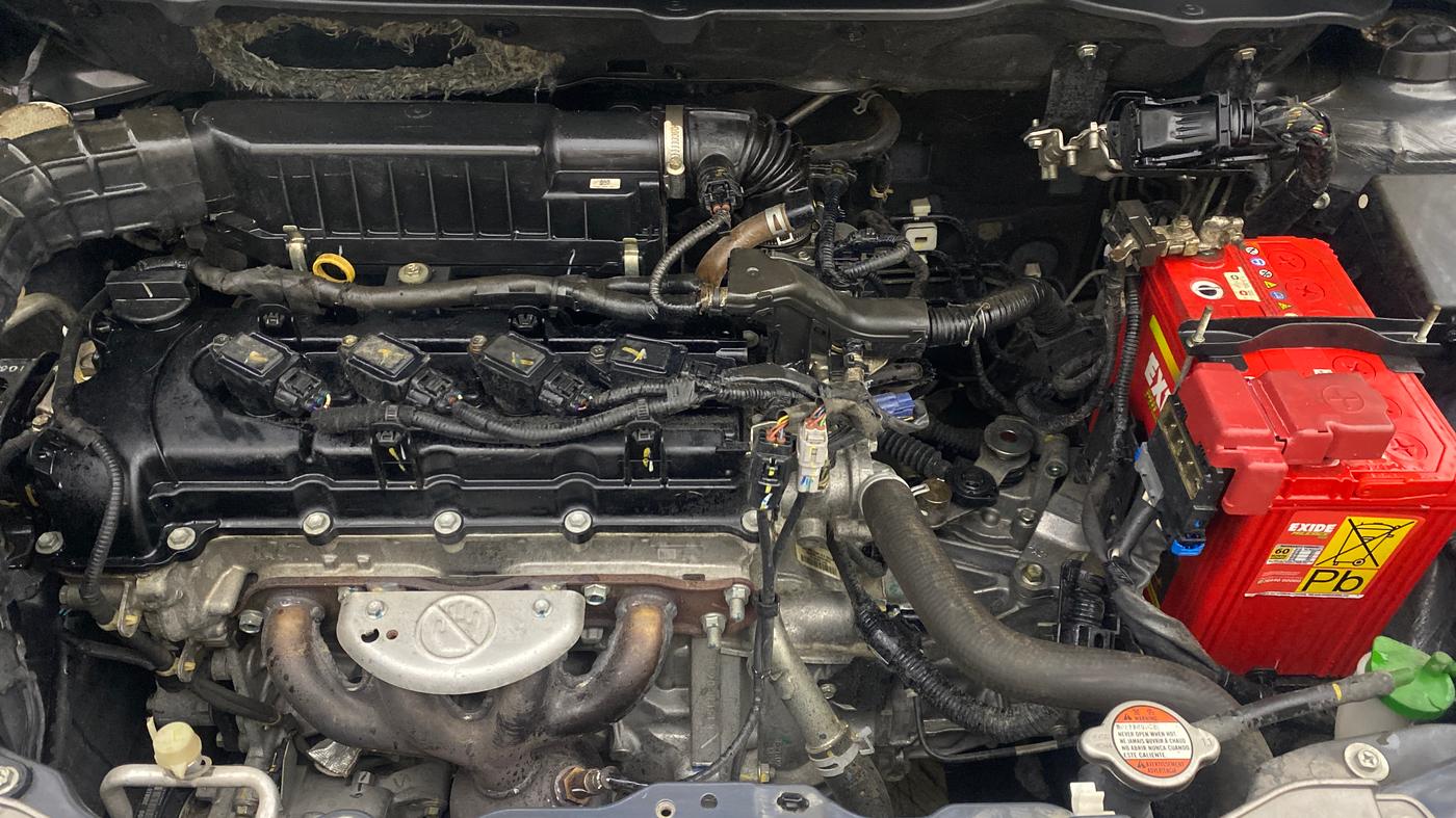 2020 Maruti Ertiga ZXI+ SHVS, Petrol, Manual, 17,642 km, Engine View