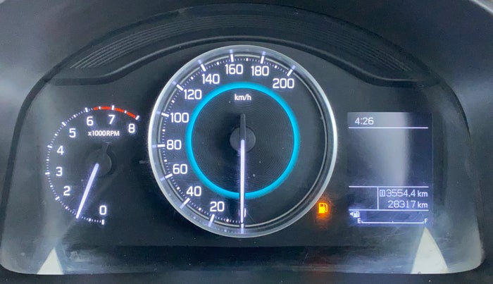 2020 Maruti IGNIS DELTA 1.2, Petrol, Manual, 28,425 km, Odometer Image