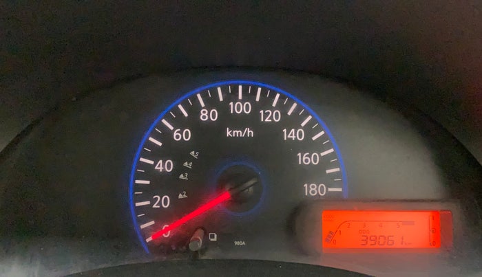 2015 Datsun Go Plus T, Petrol, Manual, 39,300 km, Odometer Image
