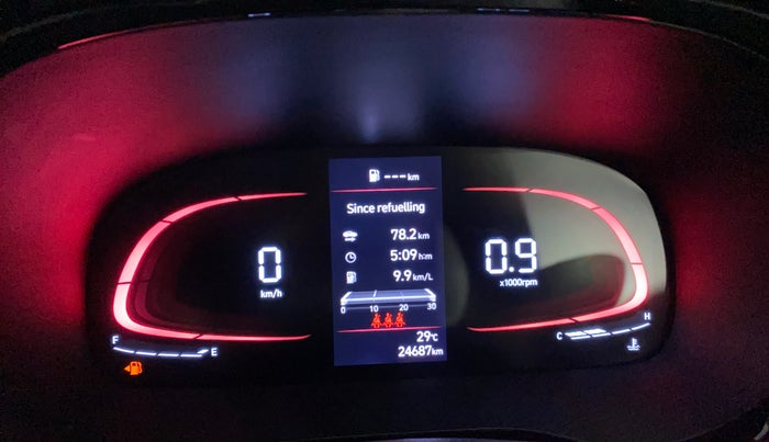 2023 Hyundai EXTER SX 1.2 MT, Petrol, Manual, 24,685 km, Odometer Image