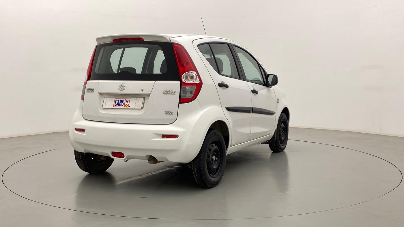 2015 Maruti Ritz VXI, Petrol, Manual, 40,818 km, Right Back Diagonal