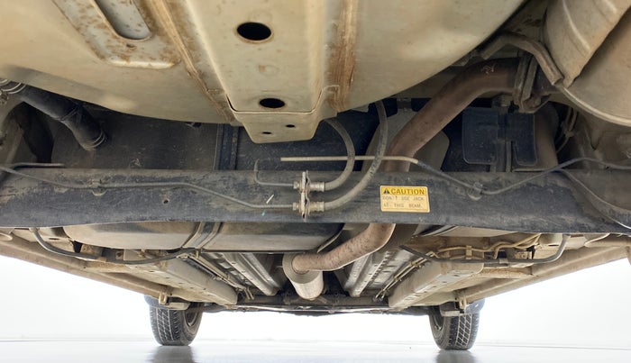 2015 Maruti Ritz VXI, Petrol, Manual, 40,818 km, Rear Underbody