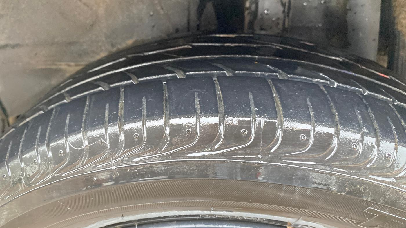 2021 Toyota YARIS J MT, Petrol, Manual, 42,961 km, Left Rear Tyre Tread