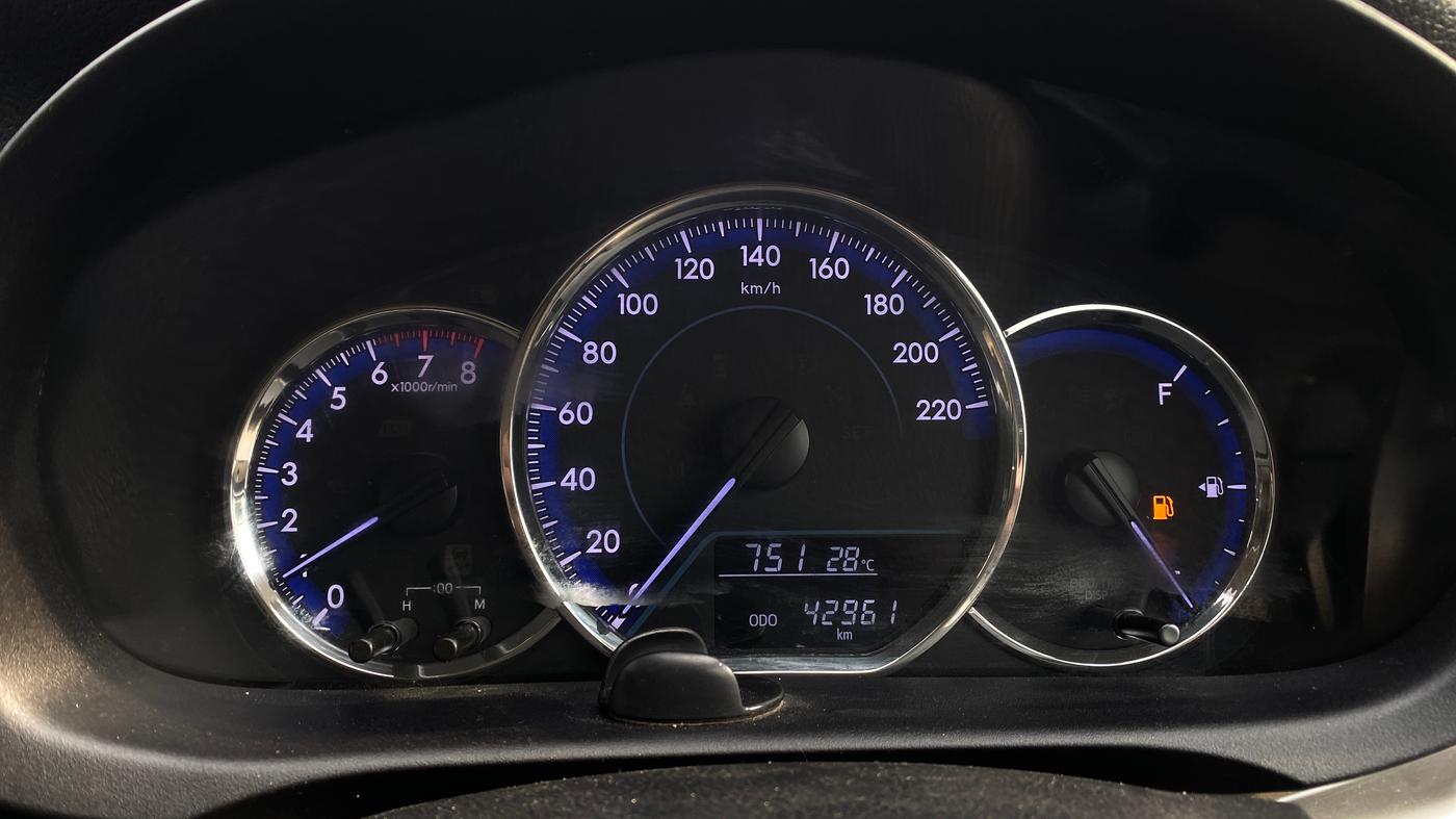 2021 Toyota YARIS J MT, Petrol, Manual, 42,961 km, Odometer Image