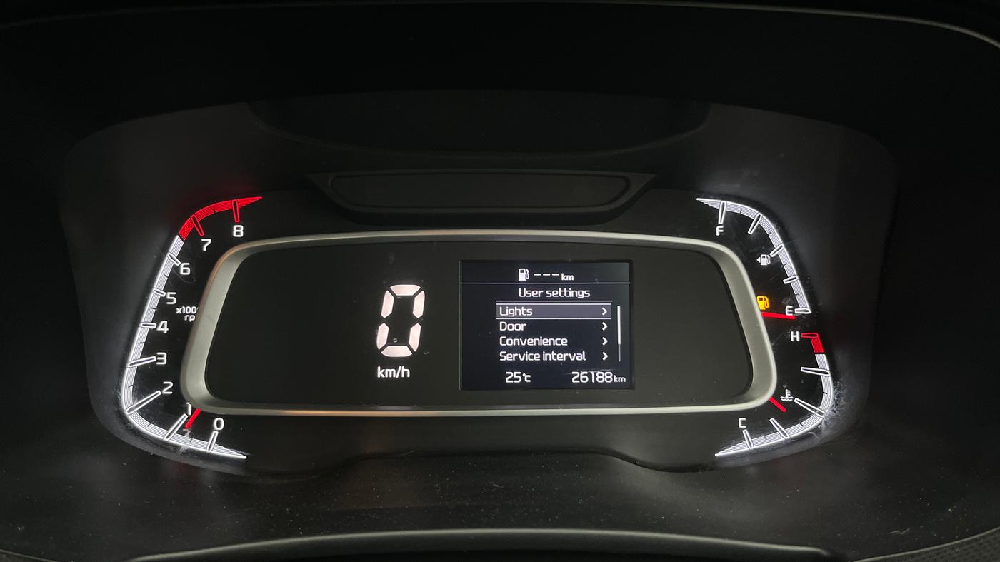 2021 KIA SONET HTK PLUS 1.2, Petrol, Manual, 26,187 km, Odometer Image