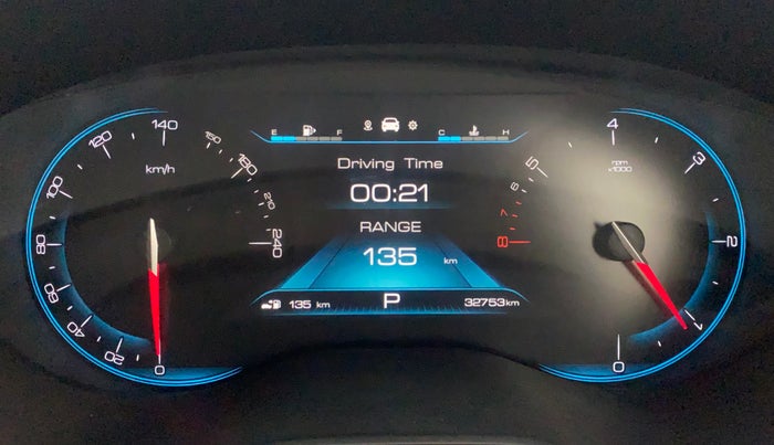 2021 MG HECTOR PLUS SHARP 1.5 PETROL TURBO CVT 6-STR, Petrol, Automatic, 32,712 km, Odometer Image