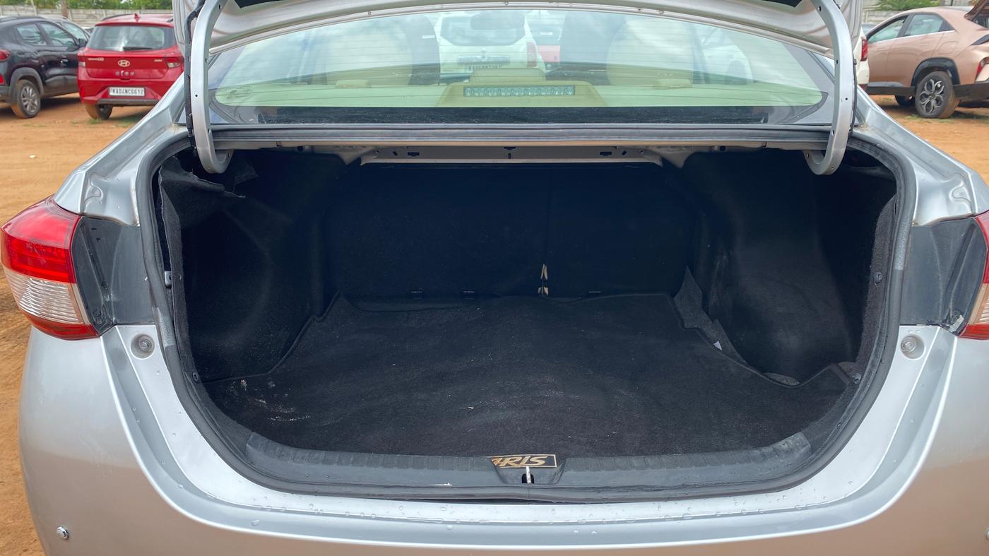 2018 Toyota YARIS V MT, Petrol, Manual, 69,284 km, Boot Inside