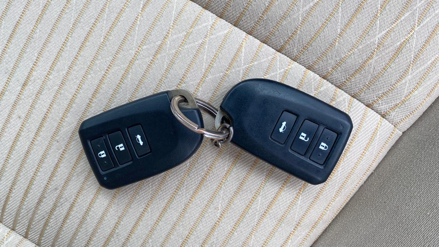 2018 Toyota YARIS V MT, Petrol, Manual, 69,284 km, Key Close Up