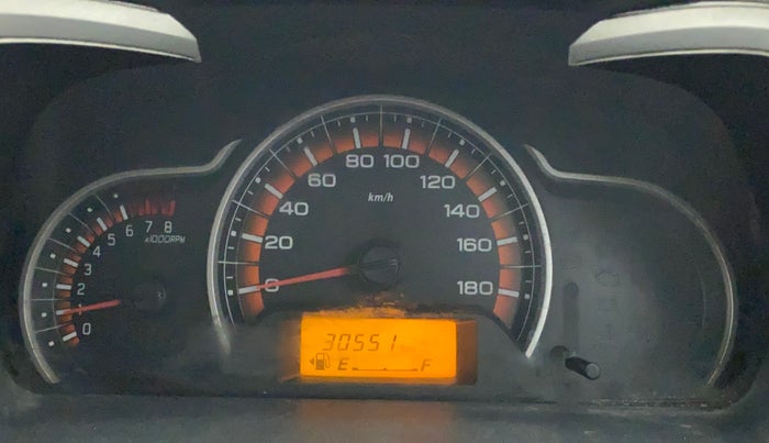 2015 Maruti Alto K10 VXI (O), Petrol, Manual, 30,551 km, Odometer Image