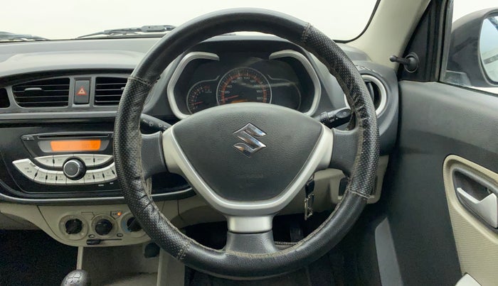 2015 Maruti Alto K10 VXI (O), Petrol, Manual, 30,551 km, Steering Wheel Close Up