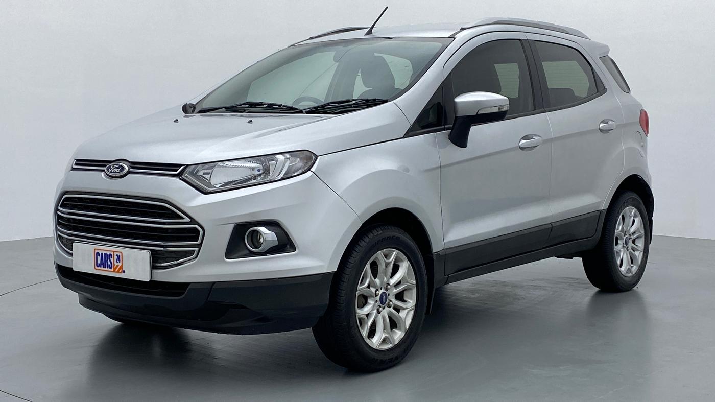 2014 Ford Ecosport 1.5TITANIUM TDCI, Diesel, Manual, 1,38,817 km, Left Front Diagonal (45- Degree) View