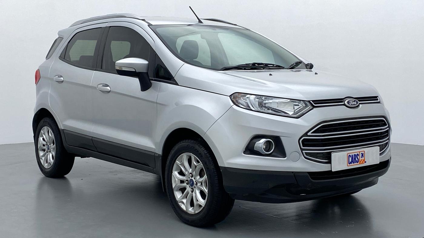 2014 Ford Ecosport 1.5TITANIUM TDCI, Diesel, Manual, 1,38,817 km, Right Front Diagonal (45- Degree) View