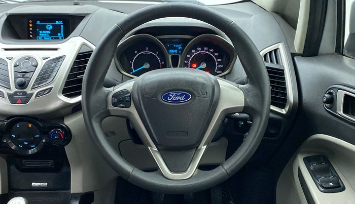 2014 Ford Ecosport 1.5TITANIUM TDCI, Diesel, Manual, 1,38,817 km, Steering Wheel