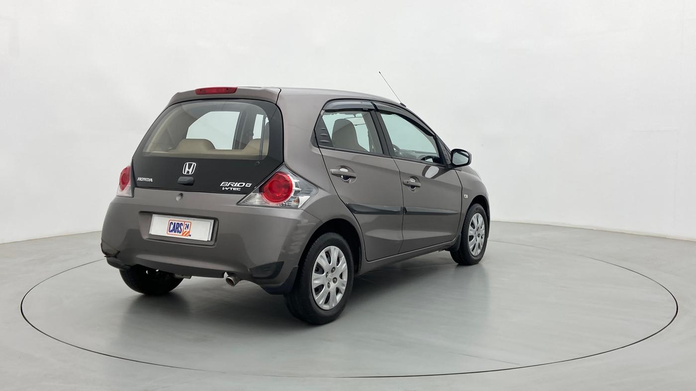 2013 Honda Brio 1.2 S MT I VTEC, Petrol, Manual, 57,784 km, Right Back Diagonal
