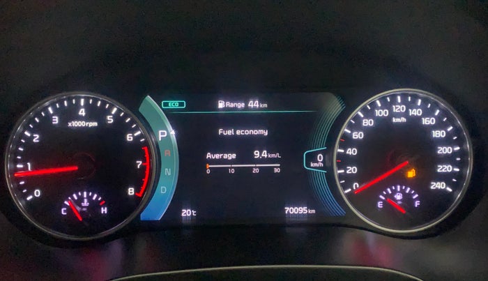 2020 KIA SELTOS GTX PLUS DCT 1.4 PETROL, Petrol, Automatic, 70,095 km, Odometer Image