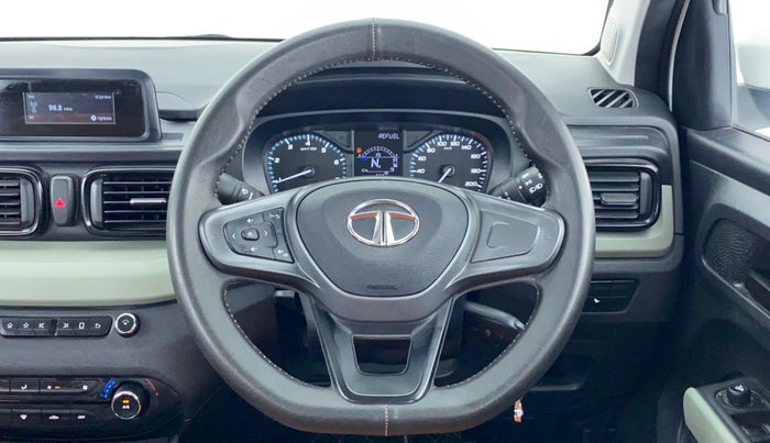 2022 Tata PUNCH ADVENTURE AMT, Petrol, Automatic, 8,964 km, Steering Wheel Close Up