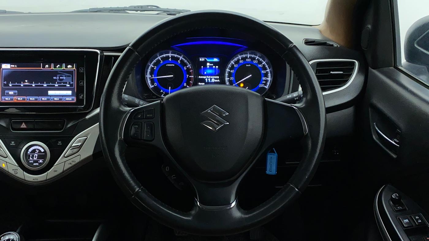 2018 Maruti Baleno DELTA 1.2 K12, Petrol, Manual, 54,855 km, Steering Wheel Close Up